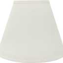 Aspen Creative 32290A Transitional Hardback Empire Shaped Spider Construction Lamp Shade in Off White, 14" wide (7" x 14" x 11")