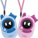 Walkie Talkies for Kids, Long Range 2 Pack With Flashlight, Outdoor Camping Games Birthday Toys for Toddlers 3-12 Years Old Girls Boys