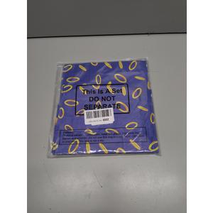 24Pcs Blue and Gold Ring Party Favors Bags