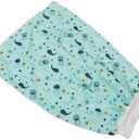 Washable Diaper Skirt, Cotton Fabric Wearable Incontinence Pad No Leakage Breathable for Nap or Night Sleeping for Adults (L)