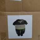 Camlinbo Halloween Chubby Inflatable Costume Men Funny Full Body Blows Up Fat Costume for Adult for Halloween Cosplay Party 