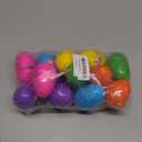 NEWBEA 12 Pack Prefilled Easter Eggs with Stuffed Animals,3.15" Plastic Easter Eggs Filled with Toys,Perfect for Kids