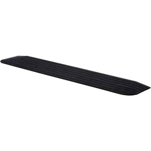 Silver Spring Solid Rubber Threshold Ramp 1/2" Rise, 1,500 lb. Capacity for Wheelchairs and Power Scooters Indoor Outdoor Use