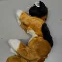 Bearington Callie Stuffed Cat Animal - 15" Realistic Calico Cat Plushies - Kitty Stuffed Animal with Soft Fur and Lifelike Details - Adorable, Cuddly Kitten Plush Gift for Kids and Toddlers