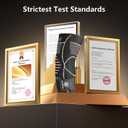 Copper Elbow Brace for Tendonitis and Tennis Elbow, 3D Knit Elbow Compression Sleeve with Adjustable Strap for Arthritis, Golfers, Bursitis, Elbow Pain Relief, Weightlifting, Fit for Men & Women (Black, Medium)