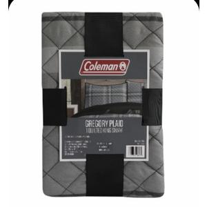 Coleman Quilted Sham - Gregory Plaid