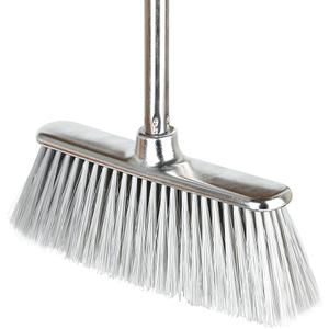 Indoor Soft Bristles Angle Sweeping Broom with Long Handle for Kitchen Hardwood Floor Cleaning (Broom)