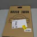 Spsyrine Blue Plastic Serving Tray for Ottoman, Coffee Table, Octagon Decorative Tray for Entertaining, Outdoor, Living Room, Home Decor