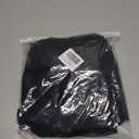 Women 2 Piece Tennis Dress High Waisted Pleated Skirt Sets Seamless Golf Outfits Sleeveless Racerback Padded Crop Top (Black)