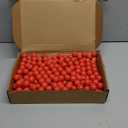 Liliful 300 Piece Raffle Bingo Ball Set Numbered 1-300 with Easy Read Window, Mini Plastic Balls for Night, and Large Group Activities, Red(300pcs,1-300)