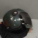ORIGINE 3/4 Open Face Motorcycle Helmet Scooter Helmet Jet Helmet with Double Visor DOT Approved