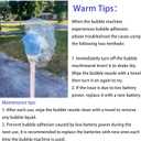 AIERSA Bubble Machine Automatic,Height 47 Inches Vertical Bubble Machine for Parties, Outdoor Battery Bubble Maker with Lights,Bubble Blower Machine for Wedding Kids Toddlers Birthday Party