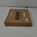 MAONAME Rectangular Decorative Tray, Plastic Serving Tray with Handles, Modern Blue Trays for Ottoman, Coffee Table Trays for Living Room, Home Decor, 15.7" x 11.8" x 1.6"