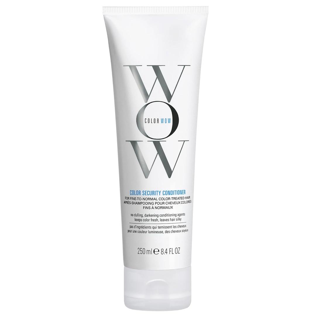 COLOR WOW Color Security Conditioner for Fine to Normal Hair Weightless hydration for fine, thin, fragile hair | Detangles, nourishes + adds shine with Argan Oil | Color safe | Heat protection