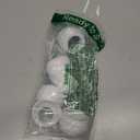 6pcs Replacement Bottle Nipple Collars Rings for Dr. Brown's Narrow Plastic & Glass Bottles 4oz & 8oz, No Leak BPA Mess Free Caps Nipple Ring Spill Proof Baby Feeding Parts Accessories (White)