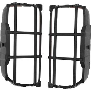 1Pair Tail Light Cover for Ford Bronco 2021-2025 Rear Light Guard Lamps Protector Tail Light Protector Trim Cover ABS Black(Not Fit for Bronco Sport)