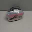 SPRFUFLY Super Soft Travel Pillow, 100% Memory Airplane Pillow with Sleep Mask and Ear Plugs, Breathable Removable Cover & Ergonomic Design - Essentials Neck Pillow for Airplane, Office & Home Use (Pink)