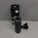 POWCAN 26 oz Insulated Water Bottle with 2-in-1 Straw and Spout Lid, Keep Cold 24H, Leak-Proof, Fits in Car Cup Holder, Stainless Steel Water Bottle for Sports, Travel, and School (Dark Knight)