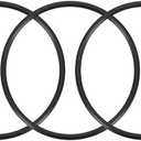 uxcell Nitrile Rubber O-Rings 75mm OD 68mm ID 3.5mm Width, Metric Nitrile Rubber Sealing Gasket for Automotive Machine Plumbing, Pack of 5