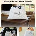 Full Air Mattress with Built-in Pump, Single Air Bed with Portable Storage Bag, Suitable for Home and Guests, Top Flocking, 18" Full Sky Blue