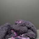 chovy Kids Girls Faux Fur Purple Comforter Sets Twin/Full - 3PC Bed Set Skin Friendly Soft Warm Comfortable Classical Rabbit Plush Velvet Flannel Fluffy Fuzzy BeddingComforter x 1 Pillowcases x 2