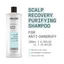 Nioxin Scalp Recovery Purifying Shampoo | For Itchy, Flaky Scalp | Anti-Dandruff | Formulated with Pyrithione Zinc