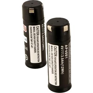 2Packs 3000mAh for Ryobi 4V Battery AP4001,AP4302,AP4700,CSD42l,RGS410,RLP416,RP4020,RP4300,RP4400,RP4520,RP4530,RP490-2Packs