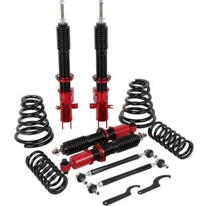 Coilover Height Adjustable Struts Shocks Coilovers ECCPP Fit for Chevrolet for Camaro 2010 2011 2012 2013 2014 2015 Suspension Struts Coil Spring Shocks