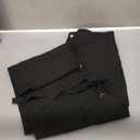 Black Cargo Styled Pants 100% Polyester, Size XL