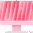 Apple 2024 iMac All-in-One Desktop Computer with M4 chip with 10-core CPU and 10-core GPU: Built for Apple Intelligence, 24-inch Retina Display, 16GB Unified Memory, 256GB SSD Storage; Pink