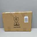 Metal Plant Stand, Heavy Duty Flower Pot Stand 17" Tall, Single Planter Holder for Indoor, Outdoor, Garden, Patio, Porch, Balcony, Home Decor, Black(1 Pack)