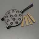 Walnut Cookie Maker 12 halves non-stick coating granite stone Cookies Pastry