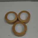 PACKKA Brown Packing Tape Eco Friendly Kraft Paper Tape, Writable & Uncoated Brown Shipping Tape Box Tape for Masking, Shipping, Moving, Sealing, 2 inch x 55 Yards 3 Rolls