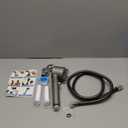 Shower Head with Handheld, Shower Heads High Pressure, High Flow Even with Low Water Pressure-Hand Held Showerhead Set,3 Modes Filtered Showerhead with 59Replacement Hose/Bracket/Cotton Filters (Gray)