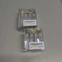 2 x 4 Pack Battery Operated Dewdrop Led Lights,Indoor Mini Fairy Lights With Timer Function,For Wedding Home Parties Christmas Holiday Decoration,6 Hours on/18 Hours Off ,30 Count LEDs,10 Feet(Warm white)