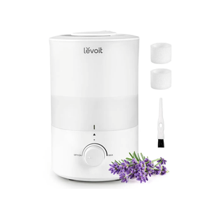 LEVOIT Humidifiers for Bedroom, Quiet (3L Water Tank) Cool Mist Top Fill Essential Oil Diffuser with 25Watt for Home Large Room, 360° Nozzle, Rapid Ultrasonic Humidification for Baby Nursery and Plant