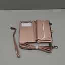 Wallet Case Compatible with Samsung Galaxy S25 Ultra 5G RFID Blocking 10-Card Holder Soft PU Leather Magnetic Snap Strap Zipper Pocket Phone Case Fit for Galaxy S25 Ultra - Brown