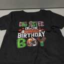 Baba Of The Birthday Boy Game Day Football T-Shirt 3T