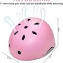 BURSUN Kids Bike Helmet Ventilation & Adjustable Toddler Helmet for Ages 2-14 Kids Boys Girls Multi-Sport Helmet for Skateboard Roller Skateing Bicycle Scooter blance Bike