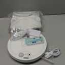 BLNAN Rechargeable Motion Sensor Ceiling Light with Remote, Battery Operated Ceiling Light, 3 Color Temperatures LED Shower Lights for Pantry, Stairs, Garage, Hallway, 2 Pack (White)