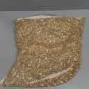 Women Sequins Tube Tops Sexy Strapless Sparkly Split Hem Vest Shiny Glitter Night Out Bandeau Tops Clubwear Crop Tops (Large)