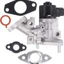 NewYall Exhaust Gas Recirculation EGR Valve with Gaskets for Toyota 1.8L Prius 2010-2012 / Prius V 2012