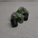 Fake Hanging Plants Eucalyptus Potted Artificial Plant Small Faux Ivy Vines Decor for Floating Shelf Kitchen Bathroom Cabinets Indoor Outdoor Pack of 2 23.6 Inches Long