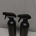 Cindy's Tape Plastic Spray Bottles Black for Cleaning Solutions 16 oz (Pack of 4), Heavy Duty Opaque Refillable Reusable Empty anti-degradation Leak-proof Sprayers for Home Garden Plant Kitchen