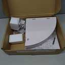 ShellKingdom Corner Shelf Wall Mount, 7 Tier Corner Bookshelf, Floating Display Shelves for Home, Living Room, Bedroom, Office, Bathroom, Small Spaces Decorations