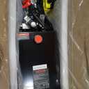 VEVOR Hydraulic Pump 4 Quart Double Acting 12V DC with Metal Oil Reservoir Power Unit for Dump Trailer Car Lifting