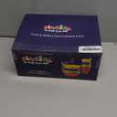 PLASKIDY Cereal Bowls with Straws & Kids Straw Cups - Set of 4 Kids Plastic Bowls with Straws & 4 Straw Cups for Kids BPA Free Dishwasher Safe Kids Bowls with Built-In Straw Include 3 Cleaning Brushes