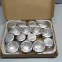 15 Pcs Tessco Table Cup Holder Inserts Stainless Steel Drop in Drink Cup Holder Insert Metal Poker Game Table Accessories for Casino Desk Car Trucks Boat Sofa Cupholder Storage