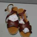 Amazon Essentials Women's Ankle Strap Espadrille Wedge Sandal 8