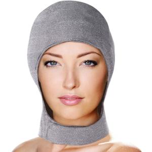 Migraine Gel Head and Neck Ice Hat by FOMI Care | Top and Side of Skull Plus Cervical Cold Coverage | Wearable Cranial Cap for Headache, Sinus, Chemo, Stress, Pressure Pain Relief